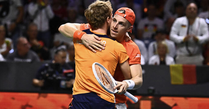 Netherlands beat Germany to reach first Davis Cup final